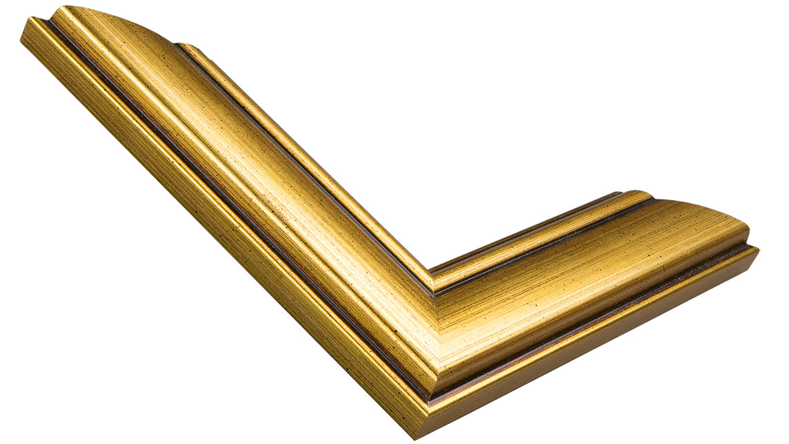 A3 Gold Wood Picture Frame with Leaf Finish - MLDA1340 - eFrame