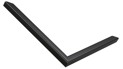 14mm Wide, Black Wood Paint Frame (MLDA595)