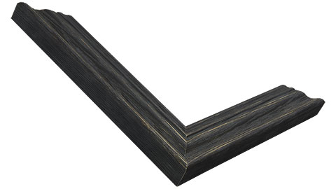 31mm Wide, Black Wood Weathered Frame (MLDA1141)