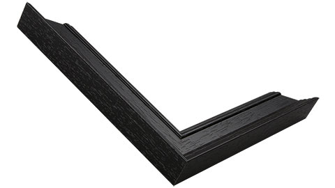 30mm Wide, Black Wood Stain Frame (MLDA1257)