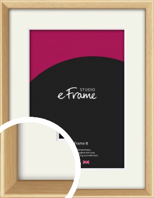 Black or White Photo Picture Frames with Quality Black , White or Ivory  Mounts